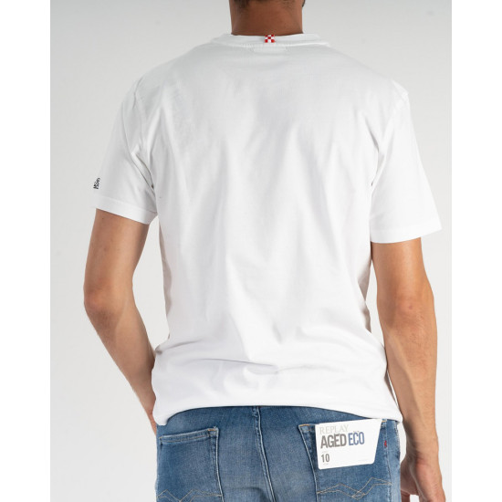 MC2 Saint Barth Ανδρική κοντομάνικη μπλούζα Cotton Classic T Shirt
